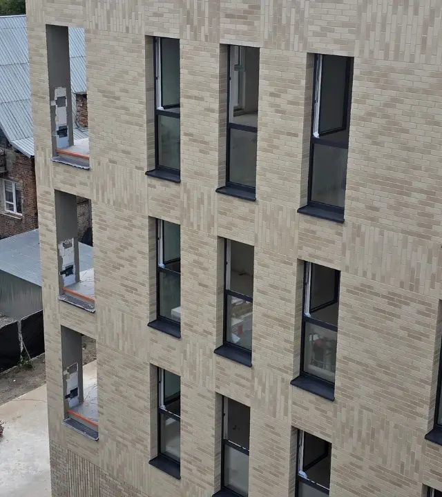 Elewacja Apartamenty Sztabowa Warszawa, Gocławek