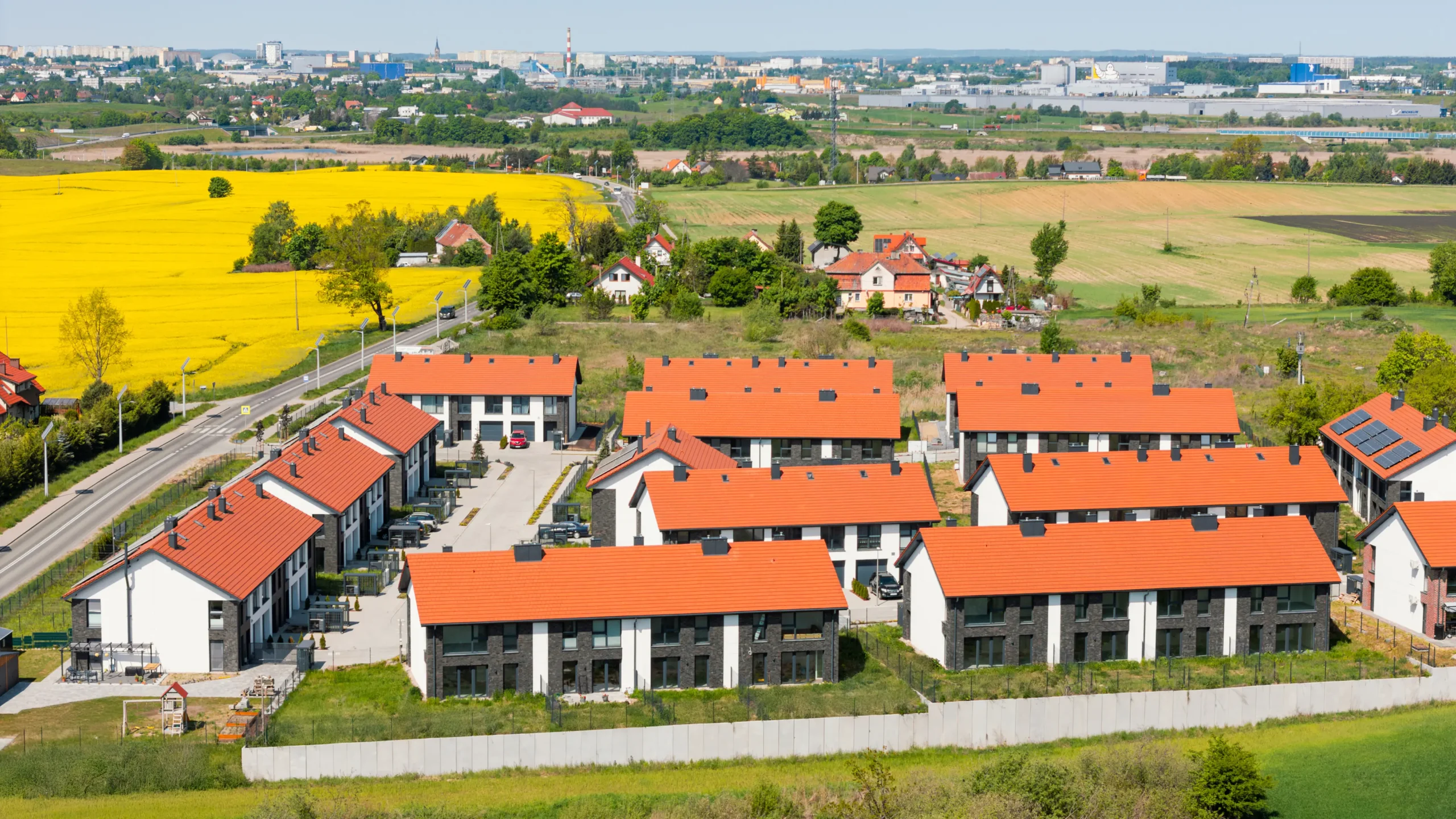 Osiedle domów jednorodzinnych Klebark Park – zdjęcie z I etapu inwestycji