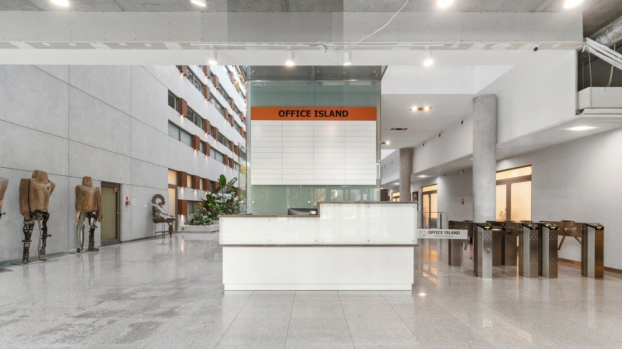 Recepcja Office Island w Gdańsku