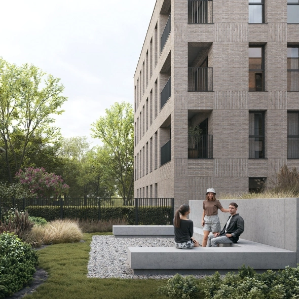 Wizualizacja Apartamentów Sztabowa Warszawa