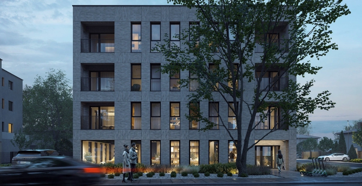 Wizualizacja Apartamentów Sztabowa w Warszawie