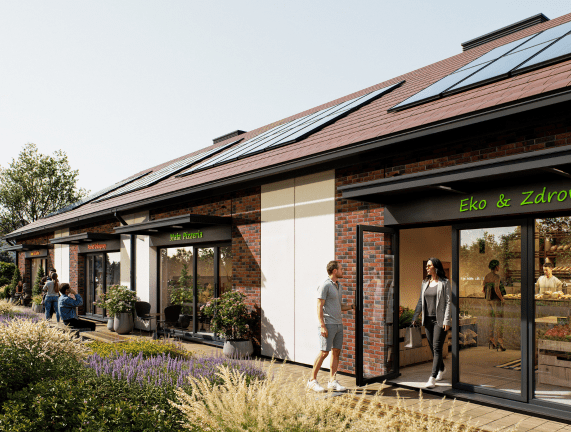 Budynek handlowy w Klebark Park